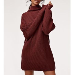 Aritzia Wilfred Montpellier sweater dress